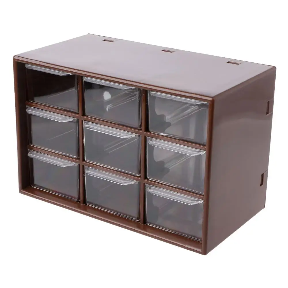 Mini Plastic Parts Storage Drawer 9 Drawers Storage - Temu