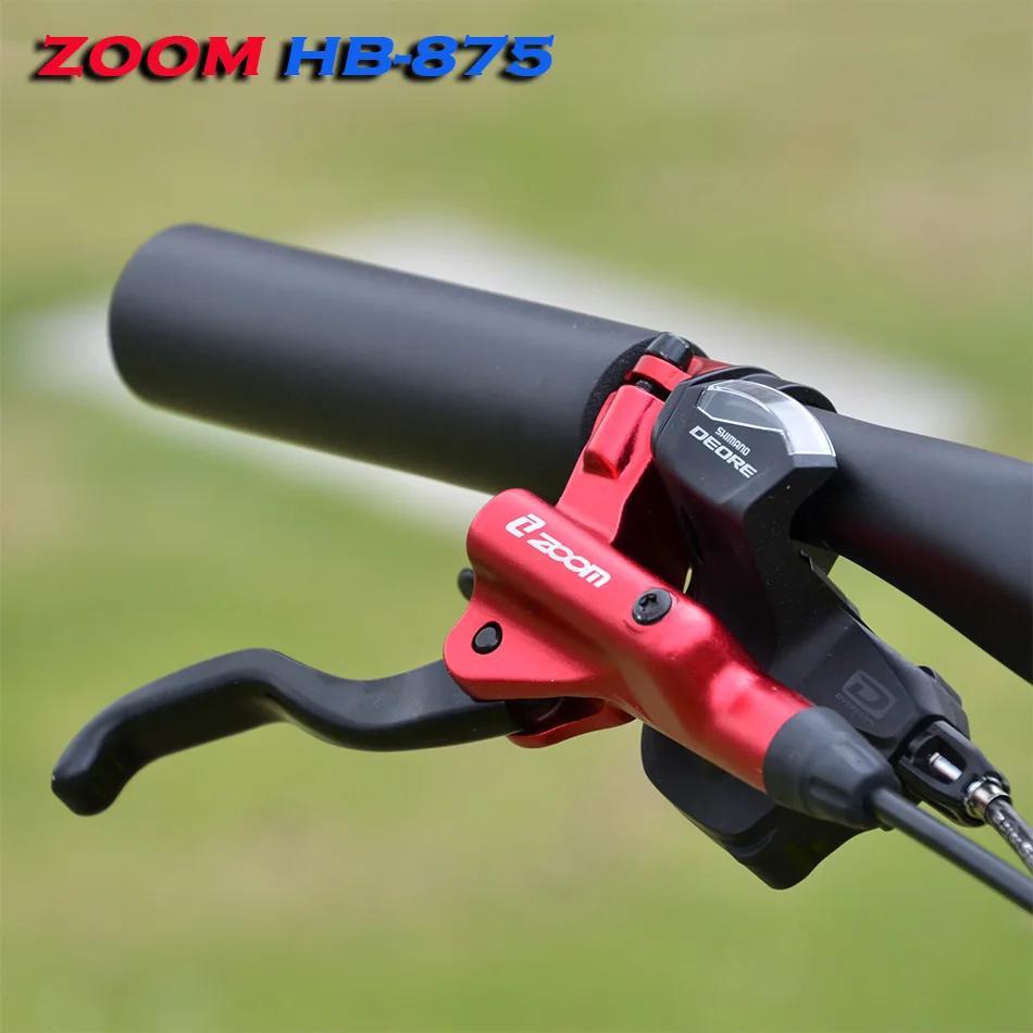 ZOOM HB-875 bicycle brakes caliper colored mountain bike brakes bike caliper Disc Brake Hydraulic Disc Brake bike brake