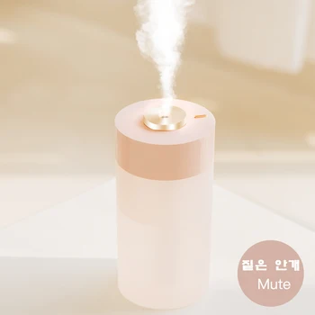 

Wireless Ultrasonic Humidifier 350ML Portable Aroma Essential Oil Diffuser Air Humidifier with Atmosphere Lamp Mist Maker Fogger
