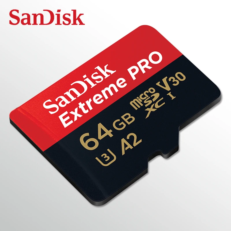 SanDisk Extreme PRO microsd 256GB UHS-I Memory Card 512GB micro SD 64GB TF 170MB/s Class10 U3 V30 A2 cartao de memoria | Компьютеры и