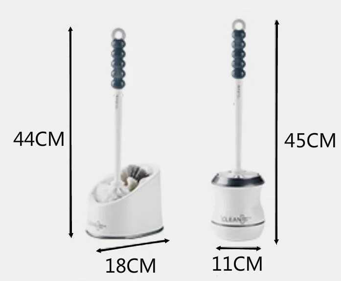 Портативная щетка для туалета без мертвой углы мягкие волосы с базовым набором ручка Чистящая Щетка с держателем аксессуары для ванной