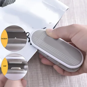 

Mini Household Sealing Machine Portable Food Clip Hand Pressure Food Fresh Keeping Tool for Food Snack Kitchen Accessories