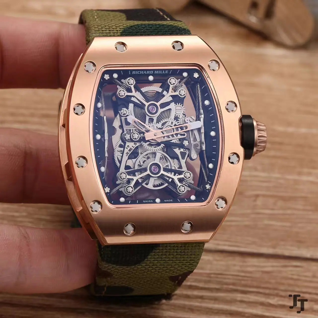 Richard Mille RM11 03 ROSE GOLD/TITANIUM RM011 03|Mechanical Watches| -  AliExpress