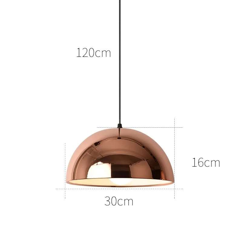 LukLoy светодиодный светильник в скандинавском стиле, подвесной светильник, лампа для бара, прикроватный свет, одежда, лампа-ЛОФТ, лампа с одной головкой, регулируемый свет - Цвет корпуса: A