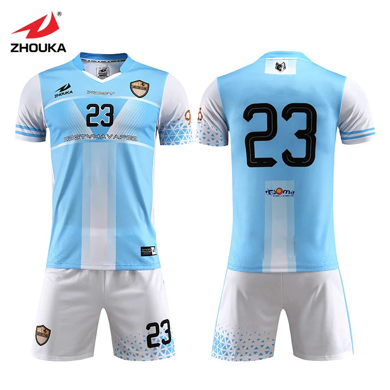 

Sublimation Football Suits Football Shirt Set Soccer Jersey New Design Sulbimation Printing Camiseta Futbol Football Jerseys