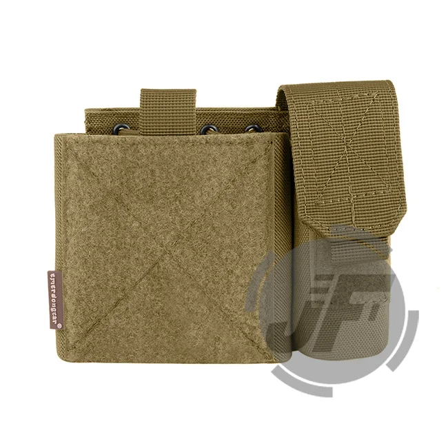 Emerson Тактический SAF карта карман админка панель EmersonGear Многоцелевой Охотничий MOLLE карта Сумка Журнал держатель аксессуары - Цвет: KH