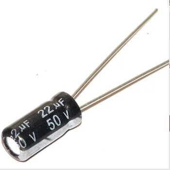 

20pcs/lot High quality electrolytic capacitor 50V 22UF 50V22UF volume 6*7MM