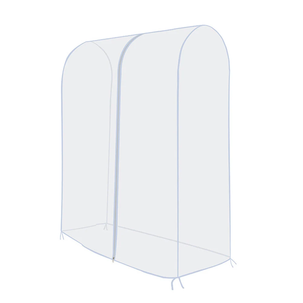 Прозрачный Водонепроницаемый Пылезащитная одежда с молниями крышка одежды