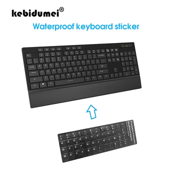 

Waterproof Russian Keyboard Stickers French Russia Spanish Arabic Sticker For Notebook Computer Desktop Keyboard Covers
