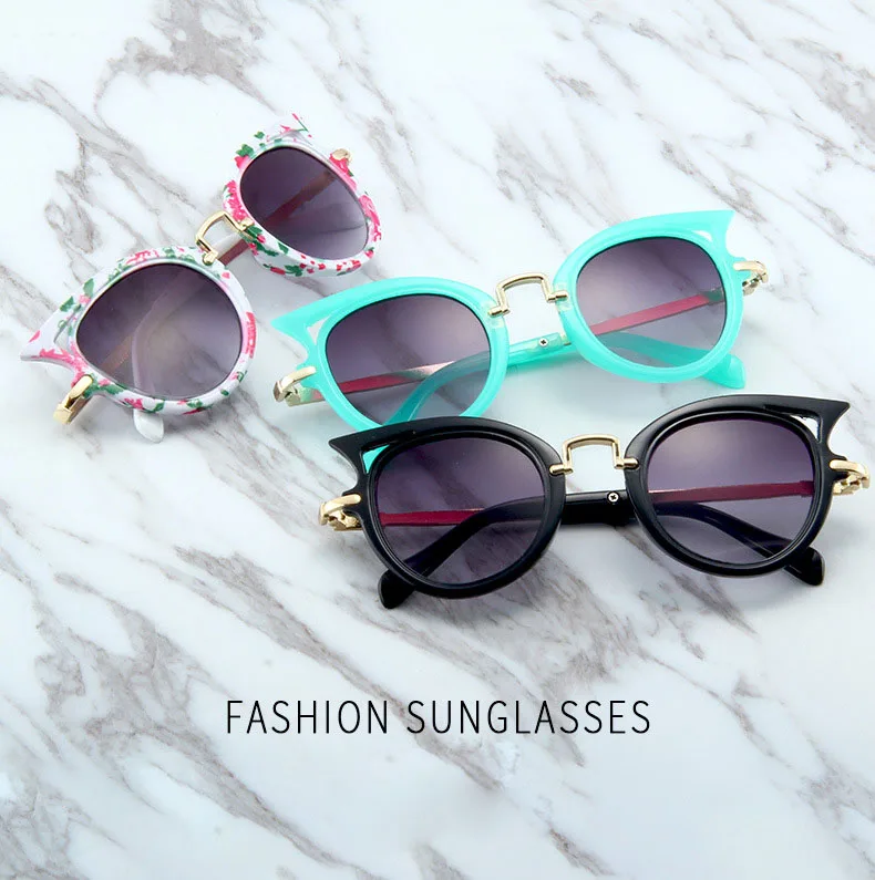 

2020 Kids Sunglasses Girls Brand Cat Eye Children Glasses Boys UV400 Lens Baby Sun glasses Cute Eyewear Shades Goggles