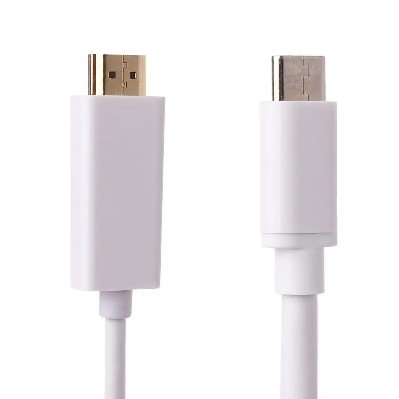 1,8 м высокоскоростной Тип C к HDMI видео и аудио адаптер конвертер кабель для Macbook Мобильные телефоны Samsung проекторы аксессуары