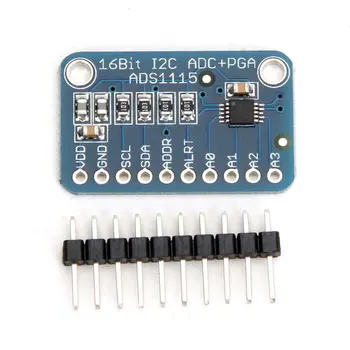 

Portable instrumentation 16 Bit I2C ADS1115 Module ADC 4 Channel With Pro Gain Amplifier for Arduino