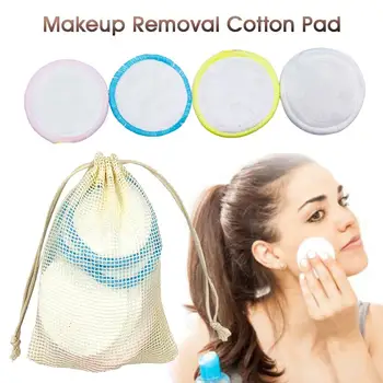 

12Pcs/16Pcs Makeup Remover Pads Reusable Cotton Pads Facial Remover Bamboo Fiber Facial Skin Care Nursing Pads Skin Cleaning