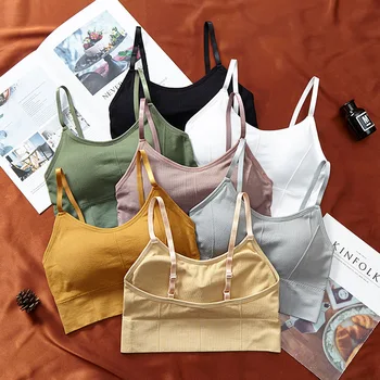 

Women Sports Bra yoga bra Padded Top For Fitness Running Gym Athletic,Seamless Yoga Sports Bra Top