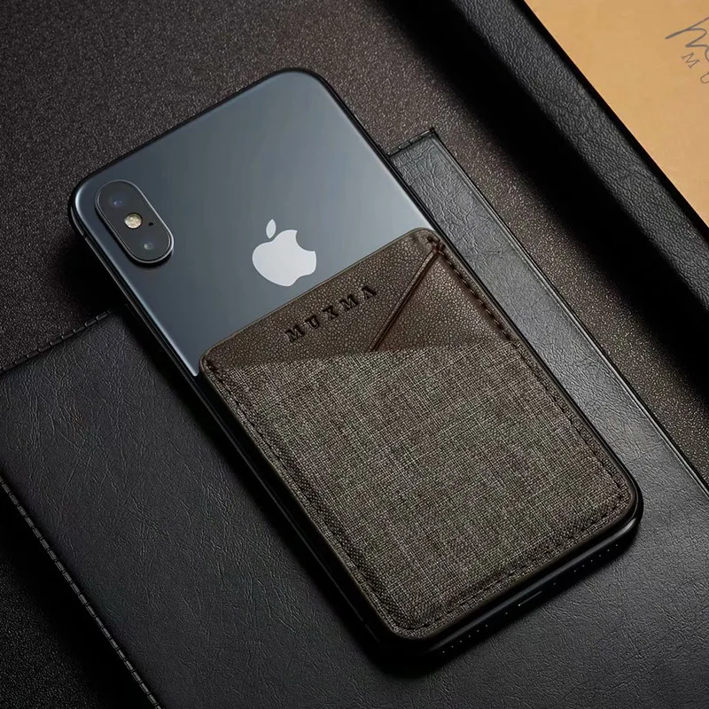 Карман для карт Visa Cancas, тканевый чехол для Xiao mi Pocophone F1 mi A2 Lite, отделение для кредитных карт метро, карман для huawei Honor 7A 7C Pro