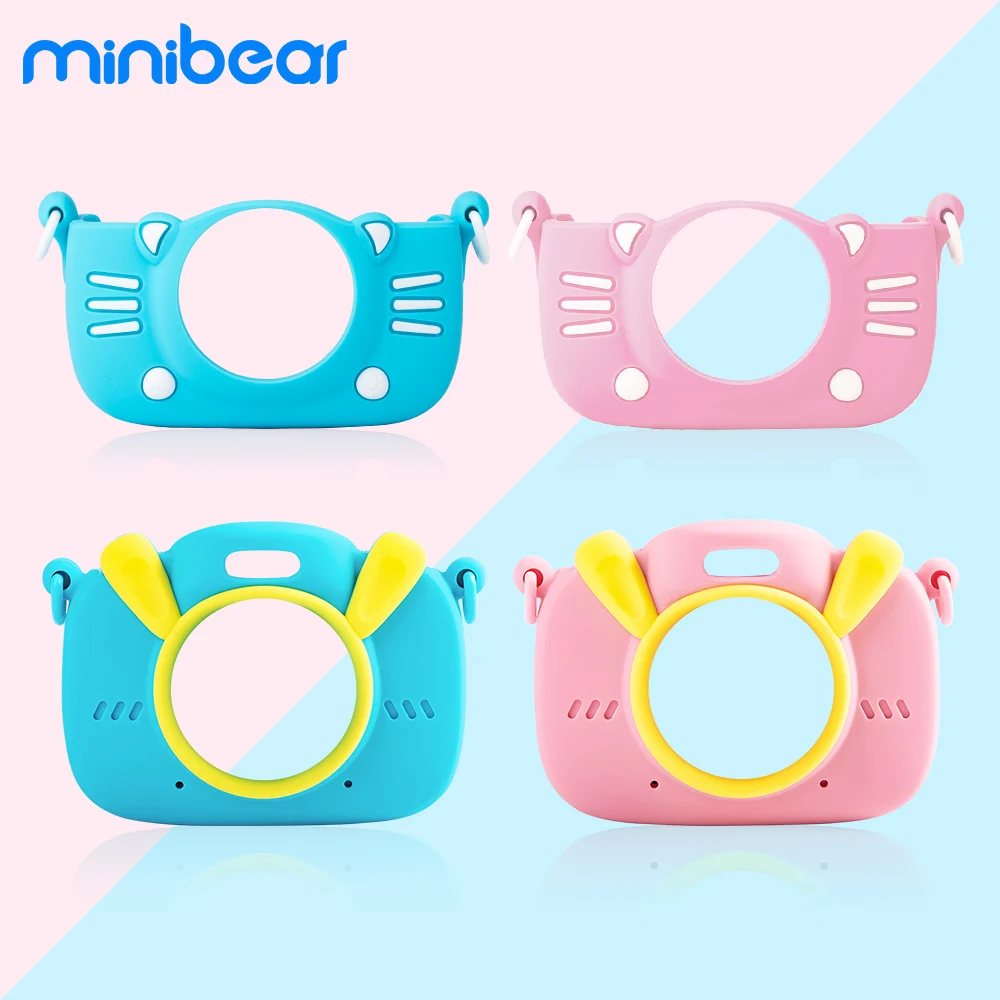 Minibear Children Camera ABS Silicone Case Suitable For H1 H2 H3 afbeelding