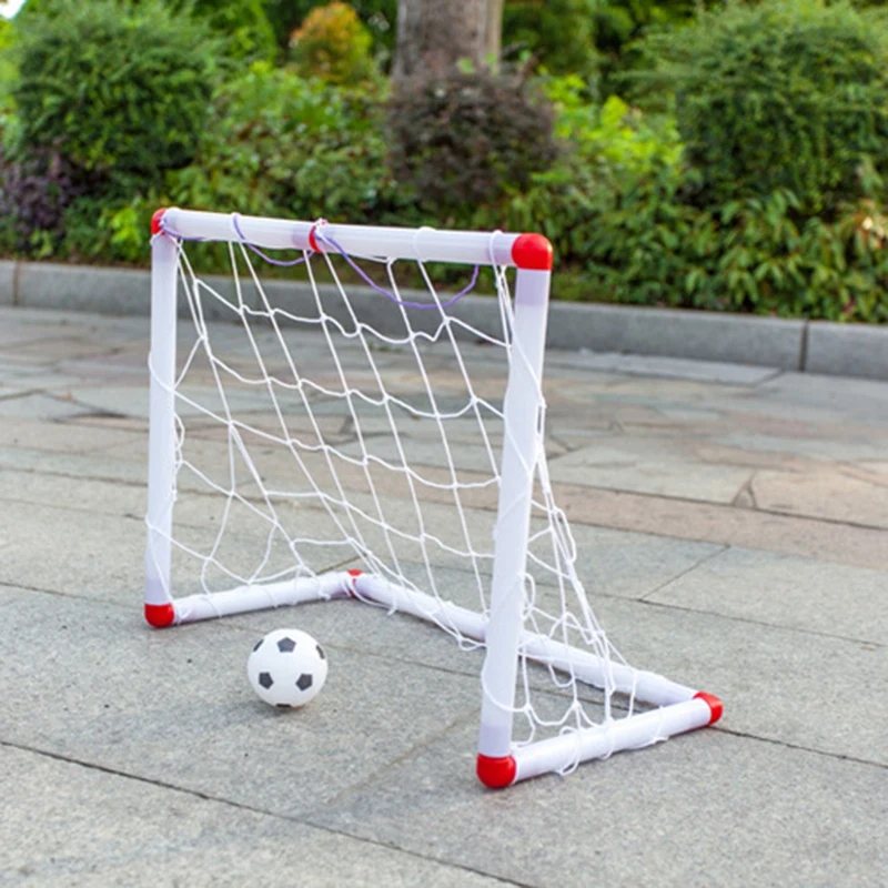 Children's Indoor Outdoor Goal Disassembly and Folding Portable Door Frame Baby Soccer Door Frame Toy Baby Movement