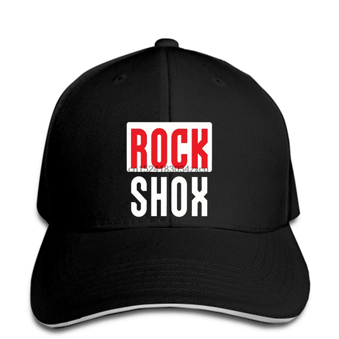 Бейсболка Мужская черная с логотипом ROCK SHOX | Аксессуары для одежды