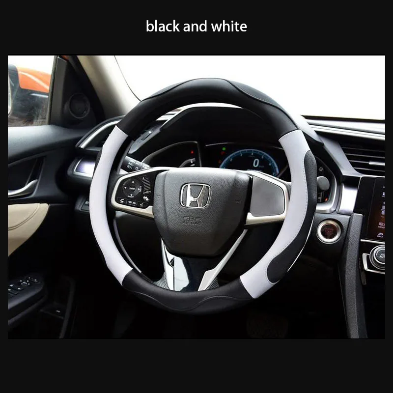 RIBOTON направляющий рукав, предназначенный для haraverford H1H2sH5H6Coupe H7H8H9 Great Wall M2 C30C50 M4 крышка рулевого колеса - Название цвета: white