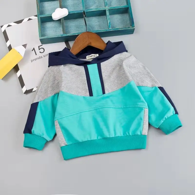 Goedkoop Kid Jongen Kleding Set Voor Meisje Casual Sportswear 2019 Mode Patchwork Baby Boy T shirt + Broek 1 2 3 4Y
