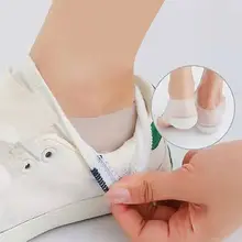 Силиконовые невидимые стельки с внутренней высотой для мужчин и женщин; подушечка на пятке; скрытая стелька