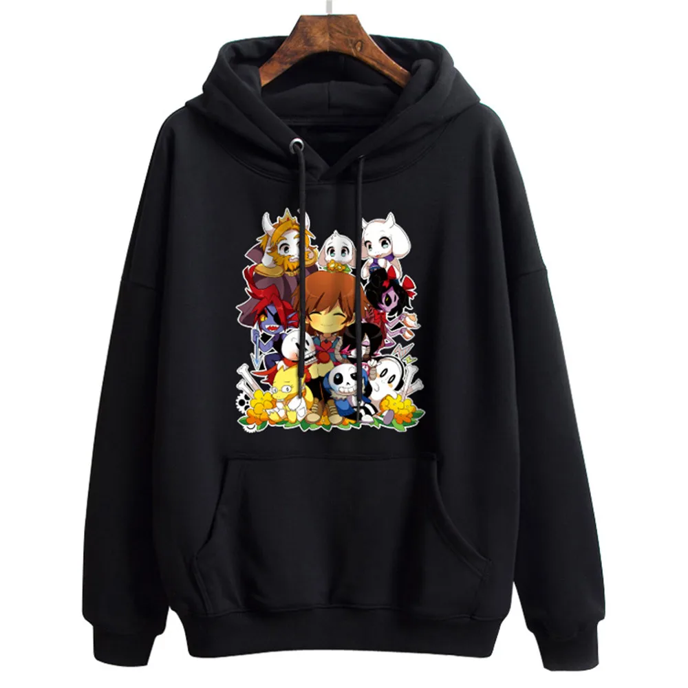 Игра Undertale для мужчин женщин толстовки толщина прохладный хлопок пуловер пальто джемпер унисекс уличная одежда - Цвет: 6