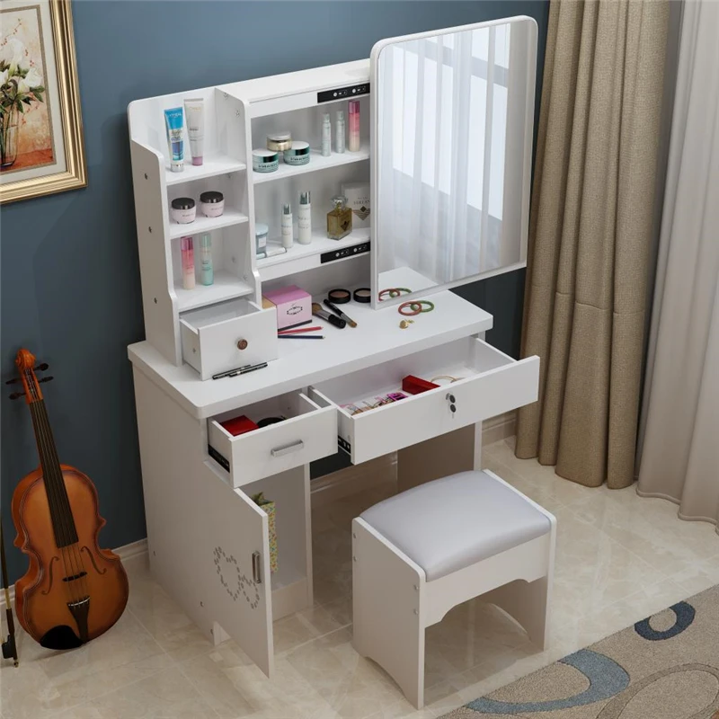 Version E El Dormitorio комод с выдвижными ящиками для туалетного столика, косметический столик, мебель для спальни - Цвет: Version E