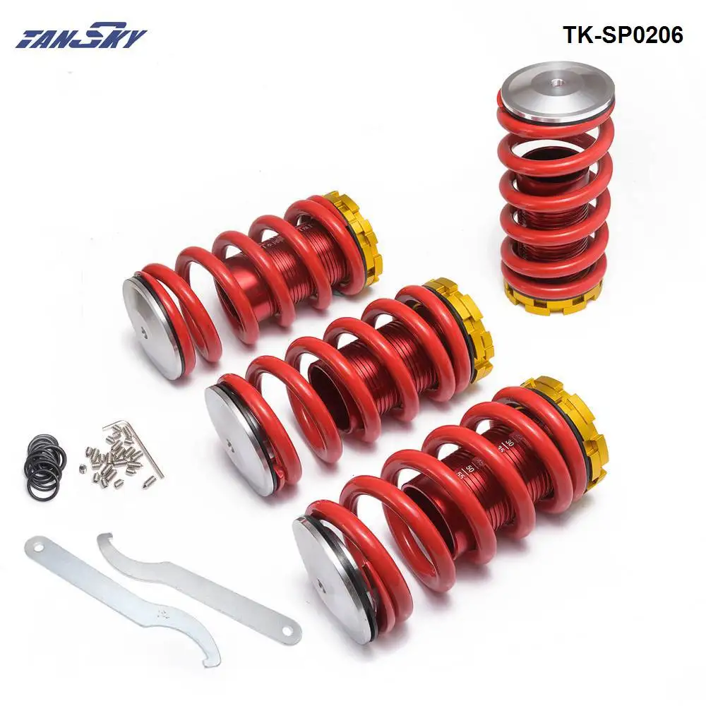 Tansky для Honda Civic 02-06 высокопроизводительный регулируемый высокий низкий комплект coiloverse понижающий пружинный TK-SP0206