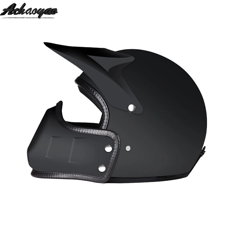 Ретро Локомотив мото rcycle 3/4 внедорожный шлем личность крутой локомотив Шлемы casco moto cross capacete cask cascos