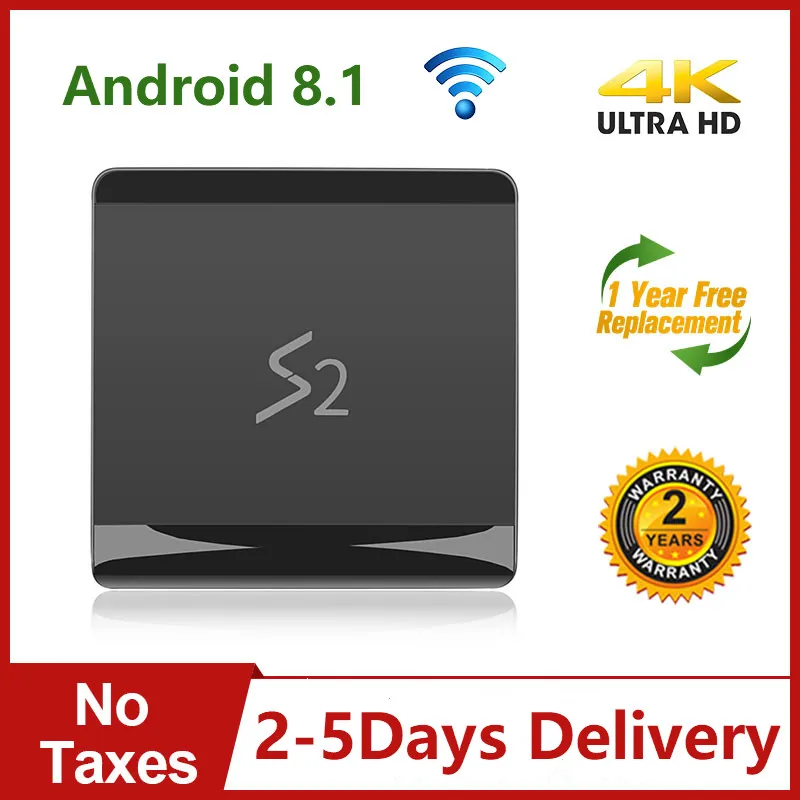 

Leadcool S2 4K Android tv box RK3229 Android 8.1 1GB 8GB Smart TV Box Media player 2.4GHz WiFi 100M LAN 2GB 16GB Set Top Box