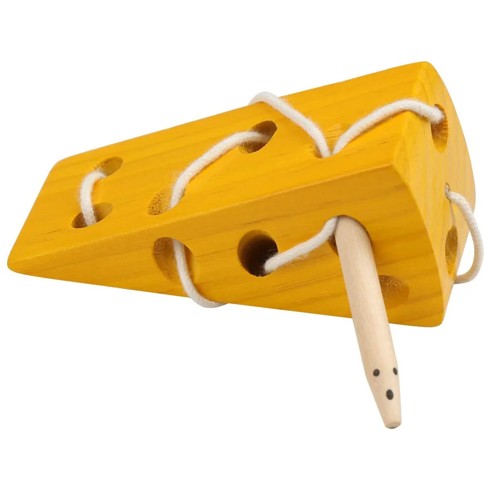 Montessori Activity Wooden Cheese Toy, Children Kids Early Learning Educational Wood Block Puzzles Toy Montessori Activity Wooden Cheese Toy, Children Kids Early Learning Educational Wood Block Puzzles Toy