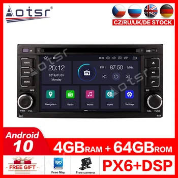 

AOTSR Android 10.0 PX6 Player Navigation radio cassette recorder 2din For Subaru Forester Impreza stereo receiver 2008-2013 IPS