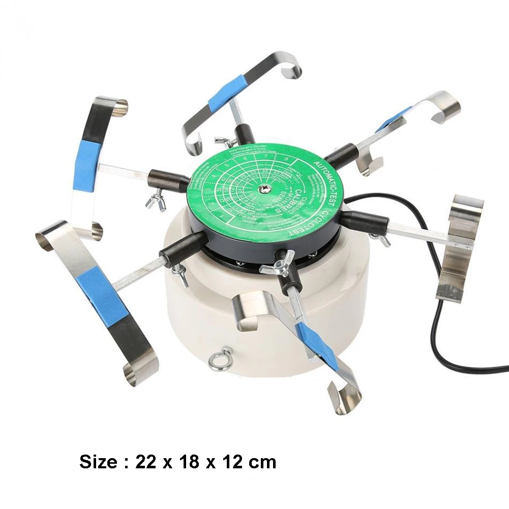 6 рук вращения дома автоматический циклотест аксессуары для тестера ремонт Экономия пространства инструмент портативный профессиональный Часы моталки