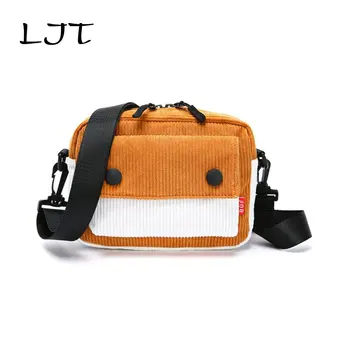 

Women Corduroy Zipper Shoulder Bag Handbags Female Casual Tote Crossbody Bag Ladies Vintage Mobile Phone Messenger Bags Purse