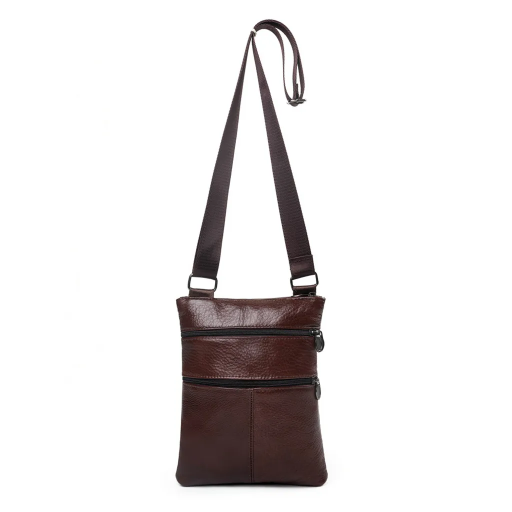 MAIOUMY, повседневная мужская деловая мини сумка-Кроссбоди из натуральной кожи, мужская сумка-мессенджер высокого качества