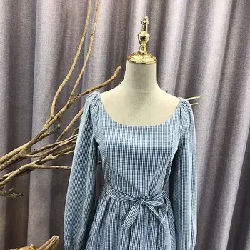 

A9607-2020 dress autumn and winter new slim skirt