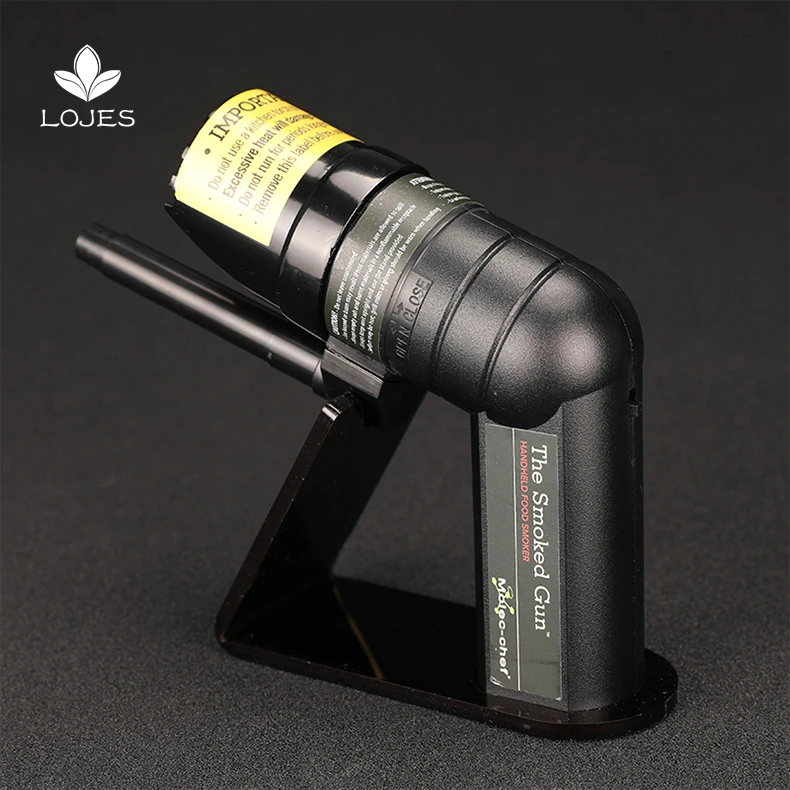 

1 Set Smoking Gun Handheld Food Smoker Professional Metal Barware Bar Tools