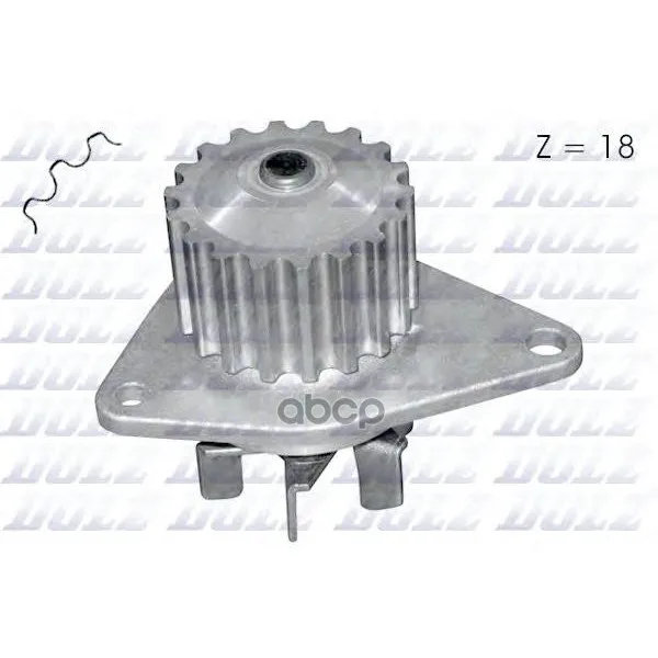 Насос Водяной Citroen C3/C4 / Peugeot 206/307 1.4 16v 03- Dolz арт. C134