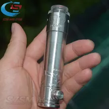 Паровой гигантский мод с QP дизайном KALI V2 RDA 5 мл бак vape 23 мм механический мод 316ss vape fit 18650/18350 батарея комплект электронной сигареты