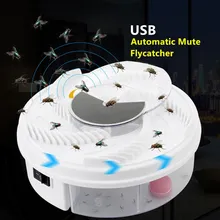 Электрическая ловушка для мух с USB, автоматическая эффективная ловушка для мух, контроль ловли насекомых, артефакты, отпугиватель, убийца летающих насекомых Электрическая ловушка для мух с USB, автоматическая эффективная ловушка для мух, контроль ловли насекомых, артефакты, отпугиватель, убийца летающих насекомых