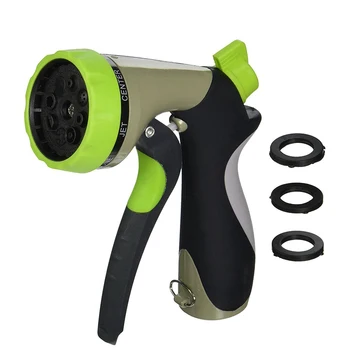 

Zinc Alloy Garden Water Gun 8 Pattern Adjustable High Pressure Water Spray Gun Irrigation tools Garden Water Sprayers