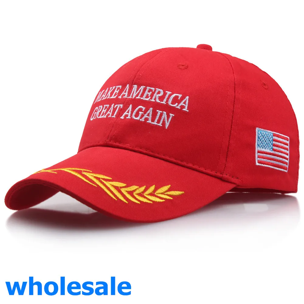 Donald Trump 2020 Hat Black USA Flag Make America Great Again Cap