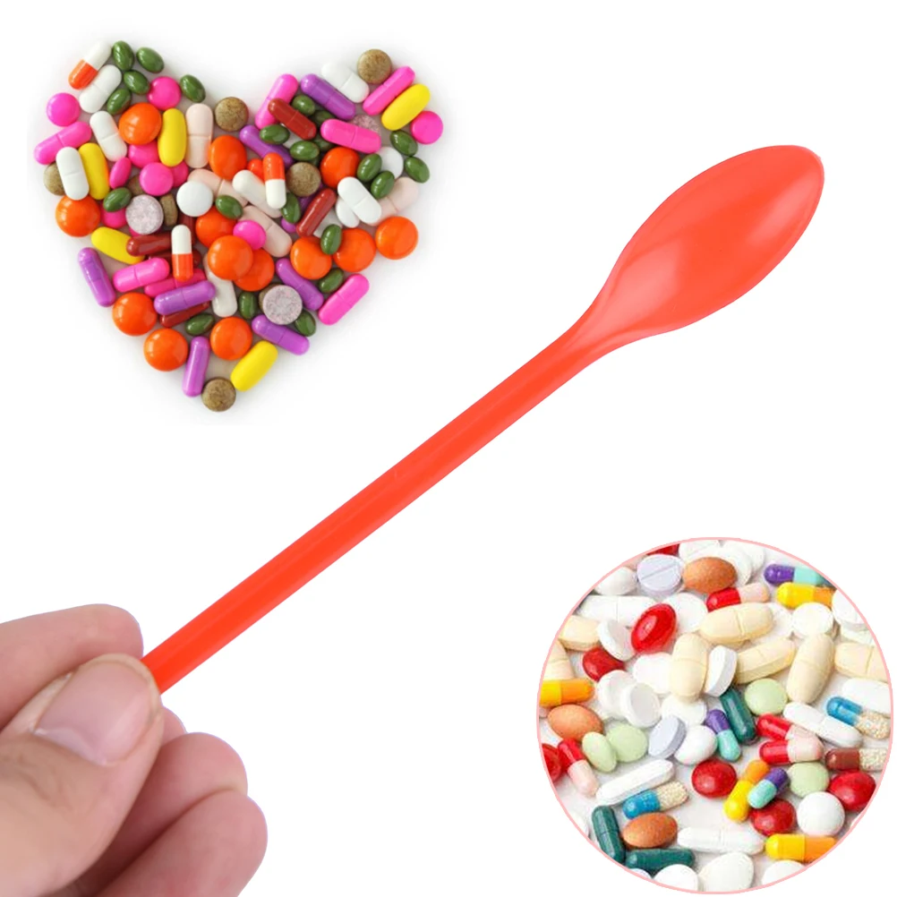 3pcs Spoon,Medicinal ladle with Spatula,Length 150mm Laboratory Supplies