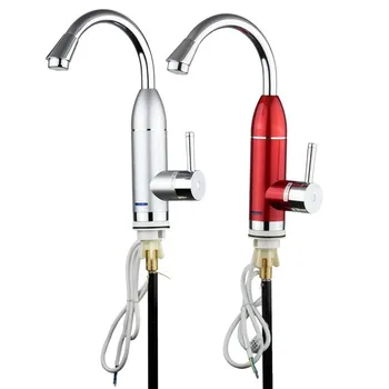 

220V Electric Instant Heating Faucet Tap Water Hot / Cold Tap With LED Display