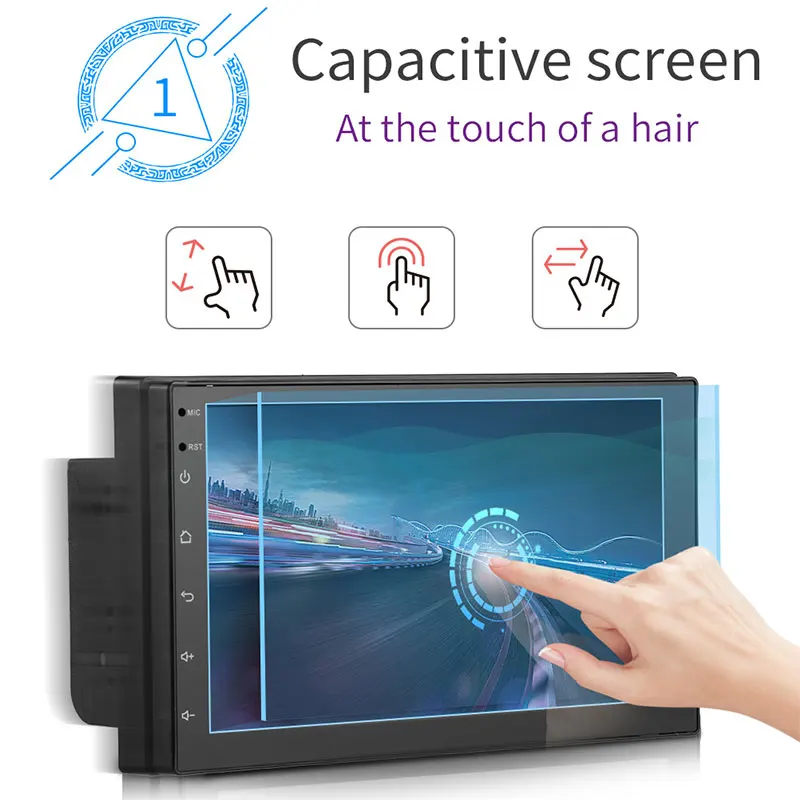 

2019 1+16G MP5 Player Car Smooth Android 8.1 Car Stereo MP5 for Hdcarstereoradio Drop Shipping
