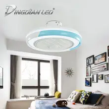 C017 80 Вт ac220в Mordern потолочный вентилятор света три скорости вентилятор внутреннего освещения вентилятор с пультом дистанционного управления затемняемая лампа для спальни