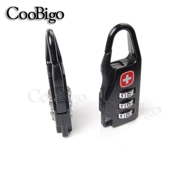 

2pcs Luggage Case Resettable Combination Padlock Secret Safe Code Password Lock For Ourdoor Camping Backpack Parts Accessories