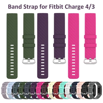 

Band Straps for Fitbit Charge 3/3 SE Watchband Strap Replacement Soft Silicone Adjustable Bands for Fitbit Charge 4 Army Green