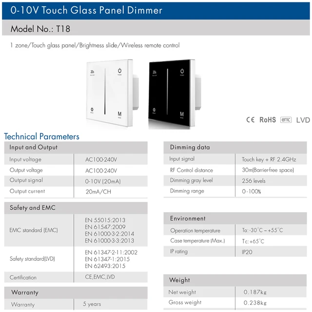 Infrared High Voltage LED Panel Dimmer Led 220v Controller For Dimmable  Bulbs And Spotlights 110V/220V PWM 0 10V From Henry1314520, $418.93