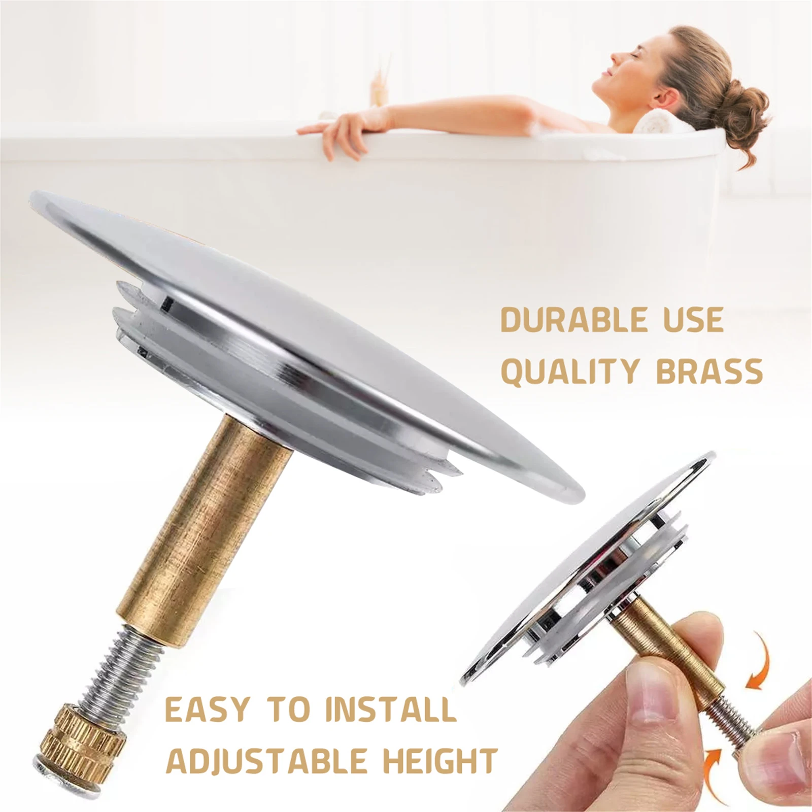 Bathtub Plug Replacement Bath Pop Waste Plugs Kitchen Sink Kitchen